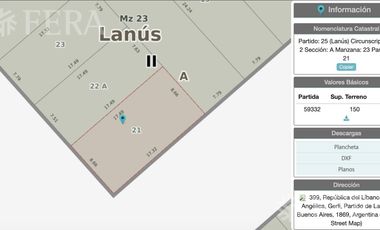 Venta Lote de 150mts en Gerli