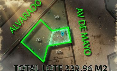 Terreno en venta en Ramos con renta en av de mayo