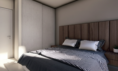 Departamentos de 1 dormitorio en obra