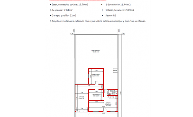 Se vende casa sobre calle España 2582, Puerto MADRYN USD 48.000
