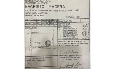 Departamento + 2 locales en Venta - Castelar