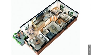 DEPARTAMENTO A ESTRENAR EN ITUZAINGO 3 AMB. P. ROJAS AL 300