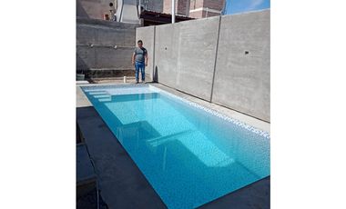 Construcción de piscinas a medida de hormigon armado