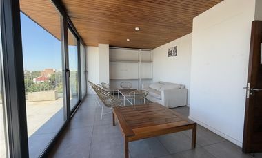 Departamento 2 ambientes en venta en lujan centro con balcón y cochera Av. humberto primo