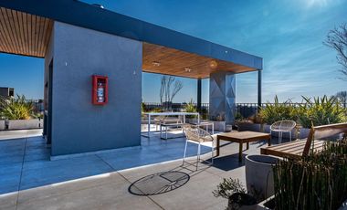 Departamento 2 ambientes en venta en lujan centro con balcón y cochera Av. humberto primo