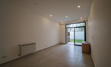 Departamento a estrenar 3 ambientes planta baja con patio