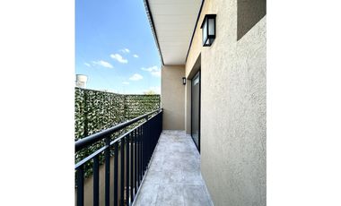 departamento 2 ambientes con terraza al frente sin expensas