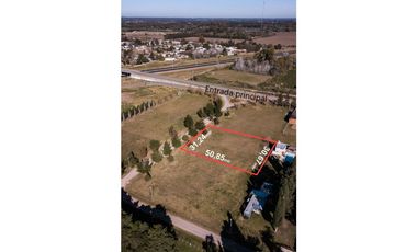 Terreno de 1500m2 en chacras don jose