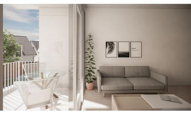 Departamento a estrenar 3 ambientes en venta en lujan centro con balcón y cochera