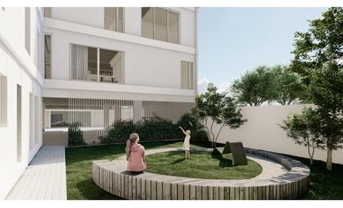 Departamento a estrenar 2 ambientes en venta en lujan centro con terraza y cochera