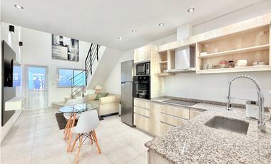 departamento a estrenar 2 ambientes en venta en lujan centro con patio y cochera