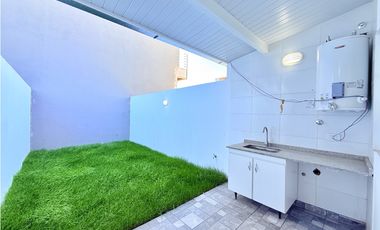 departamento a estrenar 2 ambientes en venta en lujan centro con patio y cochera