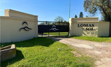 Terreno en venta en lujan barrio abierto sin expensas con gas natural sobre ruta 7 zona de quintas