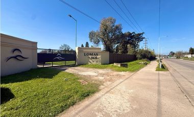 Terreno en venta en lujan barrio abierto sin expensas con gas natural sobre ruta 7 zona de quintas