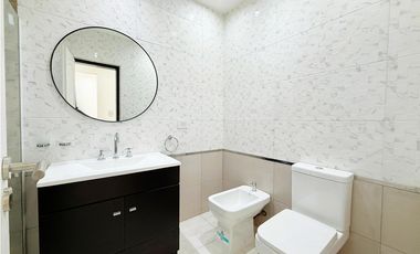 departamento a estrenar 3 ambientes en venta en lujan  planta baja con patio y cochera sin expensas