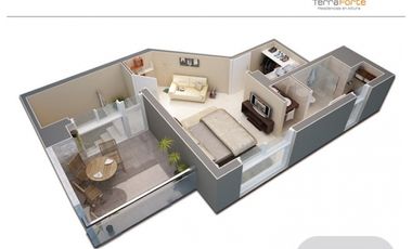 Departamento 1 Dor Terraforte Espectacular Duplex Piso 17 y 18