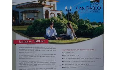 LOTE A LA VENTA EN HARAS SAN PABLO