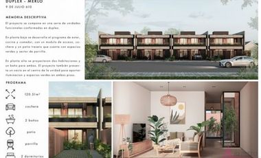 DUPLEX A LA VENTA DE POZO EN 9 DE JULIO AL 600, MERLO