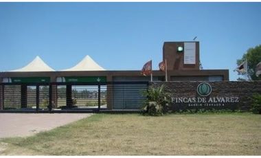 LOTE A LA VENTA EN FINCAS DE ALVAREZ