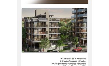 4 AMBIENTES CON COCHERA Y TERRAZA PROPIA A ESTRENAR GÜEMES