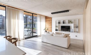 Departamento Monoambiente en venta en Palermo con balcón aterrazado y parrilla propia