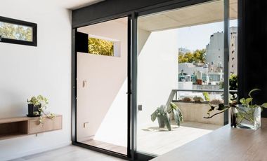 Departamento Monoambiente en venta en Palermo con balcón aterrazado y parrilla propia