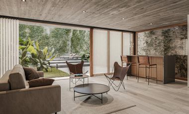 Departamento Monoambiente en venta en Palermo con balcón aterrazado y parrilla propia