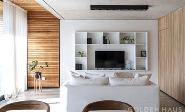 Departamento Monoambiente en venta en Palermo con balcón aterrazado y parrilla propia