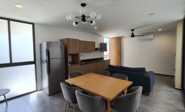 Departamento en renta amueblado Temozón Norte