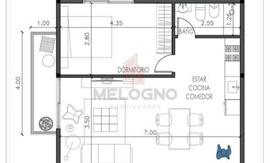 Departamento en Pozo. Madiba XIV. 