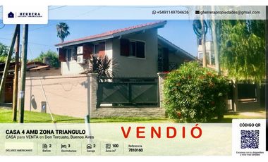 Casa 4 amb Zona Triangulo