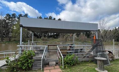 Alquiler Anual Casa 4 amb. Al Rio barrio San Benito Villanueva Tigre