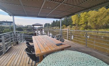 Alquiler Anual Casa 4 amb. Al Rio barrio San Benito Villanueva Tigre