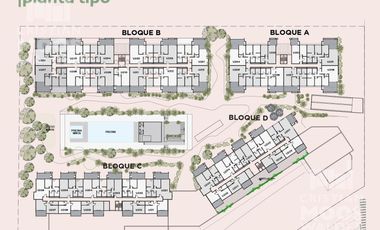 Departamento 3 ambientes en venta GREEN PALMERS