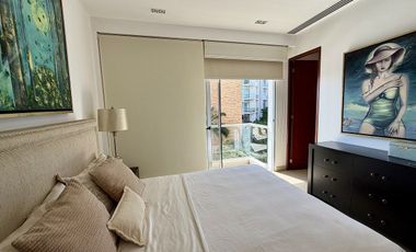 Se renta departamento amueblado y con acción en Anthea, Yucatán Country Club