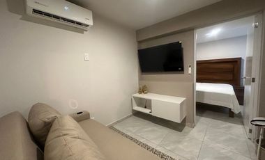 DEPARTAMENTO ABUEBLADO EN RENTA - JARDINES DEL BOSQUE