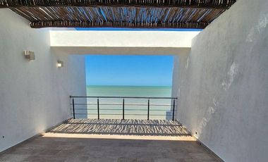 Casa en venta frente al mar, playa San Benito, Yucatán