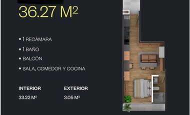 Loft en Venta en el Centro de Monterrey