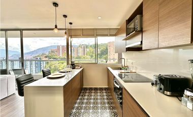 Apartamento moderno para la renta amoblada en la loma del indio