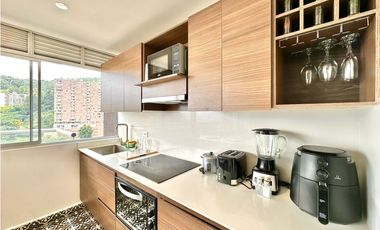 Apartamento moderno para la renta amoblada en la loma del indio