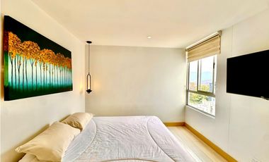 Apartamento moderno para la renta amoblada en la loma del indio