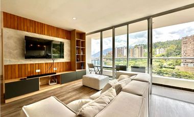 Apartamento moderno para la renta amoblada en la loma del indio