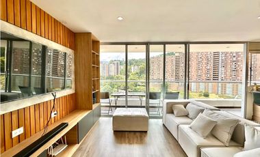 Apartamento moderno para la renta amoblada en la loma del indio