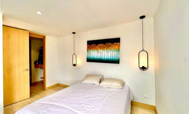 Apartamento moderno para la renta amoblada en la loma del indio