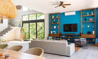 Casa Lulu – Villa de lujo con diseño tropical, paneles solares y piscina privada