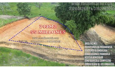 Lote Económico en Marinilla | Sector Chochomayo | $55 milones