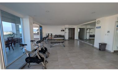 En renta departamento con vista al mar en Manta