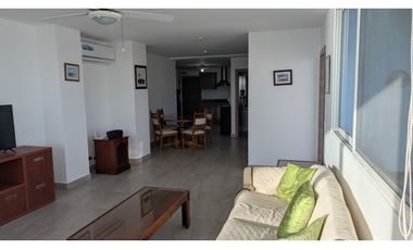 En renta departamento con vista al mar en Manta