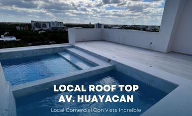 Local Comercial en el Rooftop en Av Huayacan