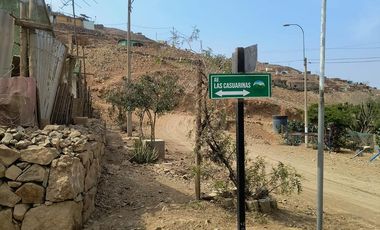 Se vende terreno en Jicamarca anexo 22 sector el Valle